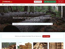 Tablet Screenshot of certified-wood.com